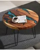 Elegant Hairpin Table Legs Nordic Style River Base Living Room Coffee Dining Wood Resin Epoxy