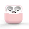 Soft płyn silikonowy obudowa bezprzewodowa Bluetooth Pokrywa ochronna obudowa dla Apple Airpods 3 Pro 1 2 Case Wysoka jakość