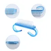 Manicure Pedicure Tools Nail brushes horn brush cleaning dust stive removal nails accessories 68mm x35mm size 500 pcs a lot