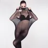 Plus size sokken super elastische panty's vrouwen kousen body shaper panty 30D kous strakke sexy hosiery ondergoed sok