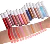 50st Customize Your Logo Högkvalitativ Vattentät Makeup 25 Färger Glänsande Lipgloss OEM Liquid Gloss Vegan Glansig Clear Wholesale Lip