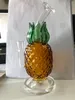 Nargile ananas bongs duman boru dab teçhizatlar su bong sigara borular tasarımı 7.8 inç yükseklik 14.4mm quartz banger veya slayt kasesi ile eklem