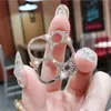 3D Glitter Diamond Bling Rhinestone Camera Okładka ochrony na iPhone 11 12 Mini Pro Max