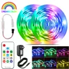 Strisce WS2811 Tuya WIFI Led Strip Indirizzabile Individualmente RGBIC Nastro Flessibile 12V 5M 10M Dream Color TV Retroilluminazione Lampada Decor Per Camera