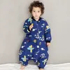 Bebê Four Seasons 25-36m Sleepsacks Kids Kids Thermal Split Split Saco de dormir Saco de sono para meninas meninos 211025