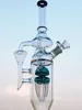 NEW NOUVELLE PRODUMÉRATION UNIQUE DE RECYCLER VERRE BONG BONG NATURE DE L'EAU PIBLAGE PIGE 19Inch Hauteur 5mm Épaisseur 18mm Femme Joint Percolator DAB