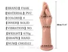 Novo punho dildo grande mão dildo grande plug anal brinquedos sexuais eróticos enorme dildo braço fisting mulheres lésbicas masturbar-se flertar sex shop X0503