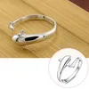 Dolphin Rings finger Silver Women Animal Open Adjustable Ring Band Finger Fashion Jewelry Will and Sandy