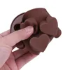 Wholesale molde de sabão de forma de coração 10-cavidade silicone chocolate doces molde sabão fazendo fontes para a ferramenta de decoração de bolo