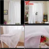 Textiles Home Gardenrope Massive weiße Garn-Fenster-Tüllvorhänge für Wohnzimmer, Küche, moderne Behandlungen, Voile-Vorhang P184Z40, Drop-Lieferung 20