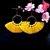 Dangle Chandelier Earrings Jewelry Womens Fashion Bohemian Long Tassel Fringe Hook Earring Eardrop Ethnic Gift Drop Drepertian