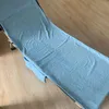 Handdoek snel droog recliner stoel strand deksel katoenen microfiber buiten zwembad badhanddoeken met zijkantjes