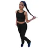 Kadın Eşofmanlar Yığılmış Legging Set Kadın Eşofman Jogger Streetwear Kıyafetler Iki Parçalı Eşofman Takım Kumaş Toplu Ürün Toptan