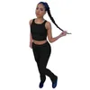 Damen-Trainingsanzüge, gestapeltes Legging-Set, Damen-Trainingsanzug, Jogger, Streetwear-Outfits, zweiteiliger Jogginghosenanzug, Stoff, Großartikel im Großhandel