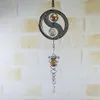 Chimes de vento espiral de aço inoxidável que pendura spinner home jardim jarda decoração quatro estilos símbolo de vento espiral