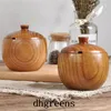 Wood Fashion Trendy Vogue Creative High Quality Eco -Friendly Convenient Storage Bottles Odourless Practical Personality Storage Jars A