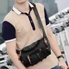 Mens Oxford Belt Fanny Pack Messenger Hip Bag Large Capacity Travel Bum Top Quality Waterproof Sling Chest Waist Bags