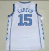 NCAA En Kaliteli Kolej Kuzey Carolina Erkekler Formalar Üniversitesi Carter Jersey Tracy 1 McGrady Formalar Penny 1 Individge Vince 15 Carter Gömlek