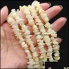 Andere losse kralen sieraden 8-15mm natuurlijke zoetwaterschelp grind kralen irregar spacer kralen voor vrouwen maken DIY armband ketting Drop Deli