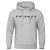 Vinterhöstens mäns hoodies mode tröjor vänner tryckt tröjor casual träning lös man streetwear topps t200103