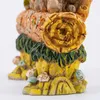 手作りの7つの小人の木Gnome庭の装飾小人gnome樹脂の彫像中庭の木の装飾樹脂の装飾品210811