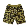 Man Summer Shorts Camouflage mode lichtgewicht knielengte casual losse sportschool sport zwem strand dunne ontspannen maat m-3xl 2021