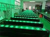 2ピース10x40W LED DMXビームDJステージ照明10目RGBW LEDの移動ヘッドバービームライト