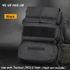 Stuff Sacks Outdoor Hunting Vest Bag JPC Tactical Zipper-On Pouch Militär Shooting Zip-on Panel Ryggsäckar