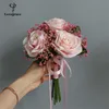 Lovegrace Bride Rose Bouquet Wedding Supplies Bridesmaid Rose Baby039s Breath Bouquet Flower Arrangement DIY Home Party Prom De7769381990