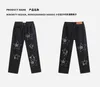 y2k jeans men star printed trousers autumn new Korean fashion gothic high street style loose casual slim straight wideleg pants G8540043