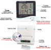 Przenośny cyfrowy LCD Kryty Wygodny czujnik temperatury Miernik Wilgotności Termometr Gauge DHL