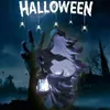 Helvete budbärare med lykta spöke sökande ljus häxharts staty realistisk skulptur halloween prydnad dekorativ lampa 211105