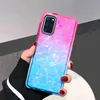 Diamond Pattern Gradient Clear Phone Cases For Samsung Galaxy S21 S20 S10 S9 S8 A51 A71 A50 A31 A70 Note 20 Ultra Soft TPU Cover