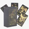 nouveau siècle waite 12 cm * 7 cm tarot cartes oracles carte anglais boîte cartes cartes Black Friday offres