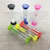 1 minuto de plástico ampulheta multicolor sandglass areia relógio crimer presentes criativos brinquedos crianças medidor de horas decoração de casa 30 segundos 2 minutos