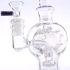 Royal Glass Bongs Wate pipe Hookahs 6 Inches Female 14.5mm recycle Egg Rig With Quartz Banger