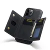 DGMING Split body magnetische case PU lederen verdeel portemonnee tas close cover voor iPhone 13 12 11 Pro Max 8 7 PLUS XR XS SE8574839