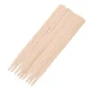 Électrique Nez Oreille Tondeuses 100 Pcs Jetable En Bois Épilation Bâton Cire Haricot Essuyage Épilation Beauté Bar Corps Outil