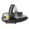 Światła rowerowe Wysokiej jakości XHP70 Reflektor LED Reflektor USB Reflektory Headlamps Zoom Head Lampa Akcesoria Wodoodporna Luz De Bicicleta