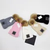 Gorros de luxo Hight Hight Men and Wool Knit