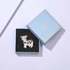 Broches Pins Mode Style Acrylique Broche Lait Vache Animal Bijoux Hommes Femmes Enfant Chandail Manteau Accessoires Sac Écharpe Pin Noël GiftPins