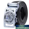 Genuine Leather Wolf belt for Men Polychrome rhinestone Alloy belt automatic buckle black Luxury Brand plus size Ceinture Homme Factory price expert design Quality