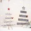 Décorations De noël 17x25cm ornement d'arbre à motifs accessoires suspendus fournitures bricolage ornements Adornos De Navidad