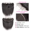 Factory direct supply Wholesale Transparent 13x4 Lace Frontal Closure Only Brazilian Virgin Remy Straight Human Hair 1pcs