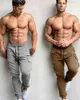 Men Jogger sweatpants male multi-pocket bodybuilding training bodybuilding fitness trousers men's cotton fashion jogging pants G0104