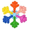 Christmas Tree Snowflake Push Party Fingertip Toys DIY Puzzles Fidget Decompression Toy Valentine's Day Decorations235g268L