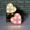 Lettre lampe intérieur décoratif nuits lampes LED veilleuse romantique 3D amour coeur chapiteau décoration de fête de mariage