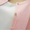 OHCLOTHING Conception courte Cardigan mince Découpe pour femme Crème solaire Chemise de climatisation Pull tricoté Vêtements d'extérieur Petite cape 210714