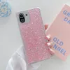 Custodie per telefoni glitter Bling per Xiaomi Mi 11 Lite POCO F3 X3 Pro Redmi Note 10 Pro 10S 9 9A 9C Cover trasparente antiurto morbida