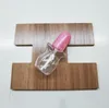 4ml Mini Cute plastic empty clear nail polish bottle With Cap Brush Plastics Bottles factory wholesale SN2228